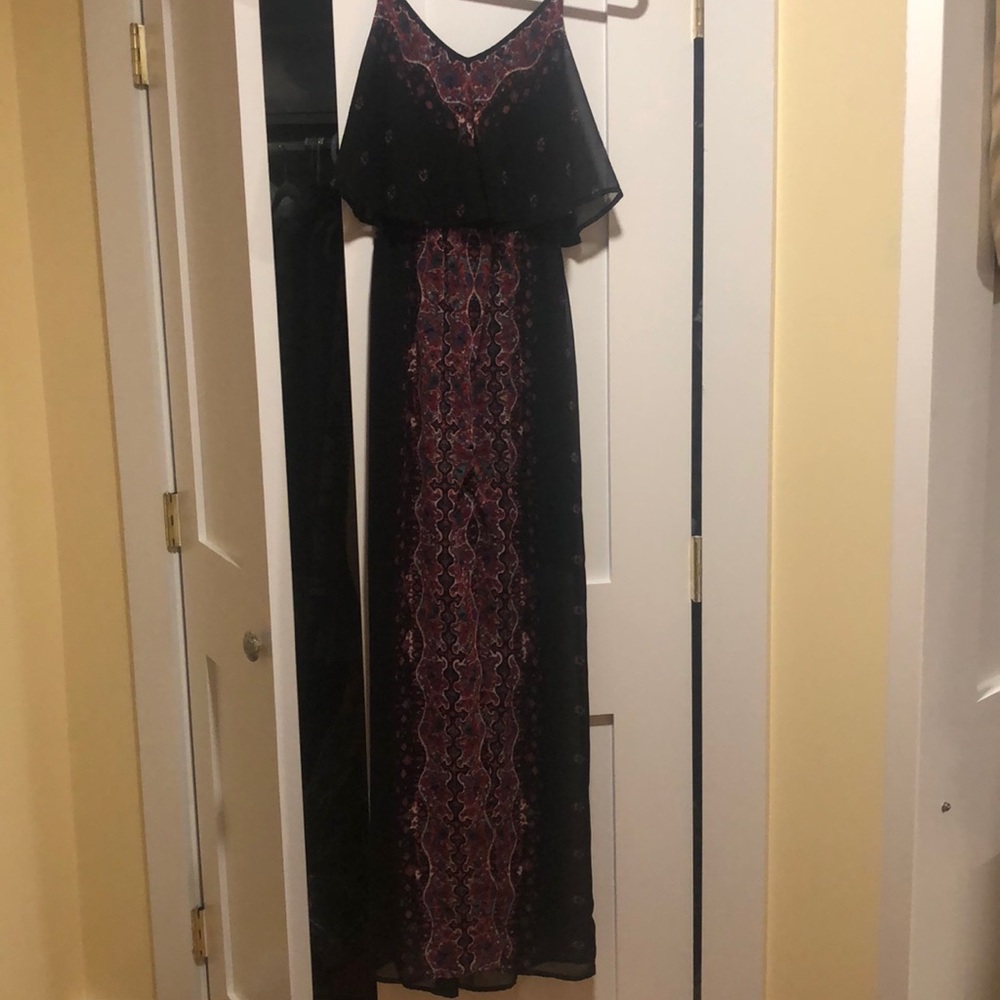 Express high low maxi dress